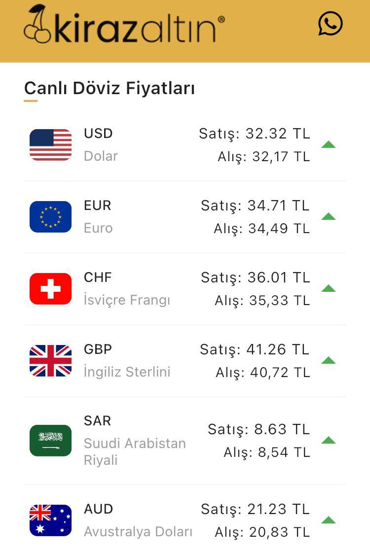 Konya’da altın fiyatları ve güncel döviz kurları I 12 Haziran 2024 7